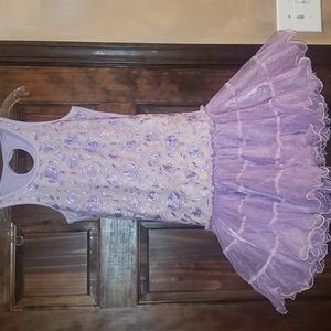 Ooh lala couture 14 violet tutu dress
